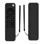 غطاء واقي من السيليكون لجهاز تحكم Apple TV 4K Siri الجيل الرابع