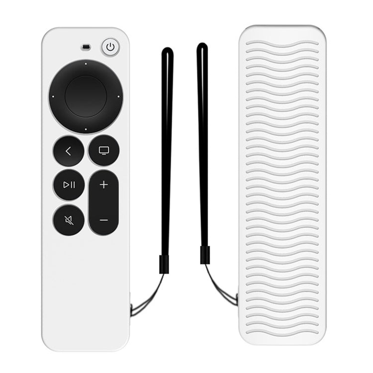 غطاء واقي من السيليكون لجهاز تحكم Apple TV 4K Siri الجيل الرابع