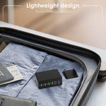 شاحن سفر متعدد المنافذ 6 في 1 بقوة 65 واط PD USB-C / Type-C + USB QC 3.0 + 4 منافذ USB، قابس الولايات المتحدة، قابس الاتحاد الأوروبي، قابس المملكة المتحدة، قابس أستراليا