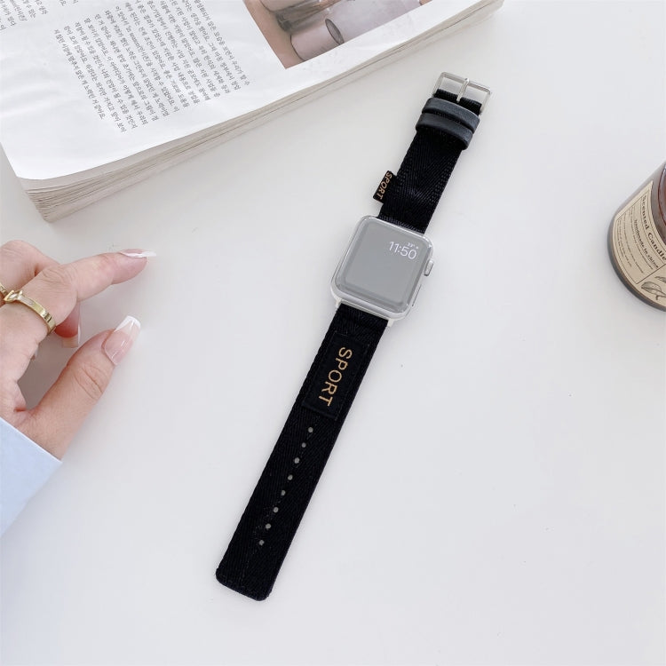سوار ساعة بديل من النايلون، لسلسلة Apple Watch 7 مقاس 41 مم / 6 وSE و5 و4 مقاس 40 مم، لسلسلة Apple Watch 7 مقاس 45 مم / 6 وSE و5 و4 مقاس 44 مم
