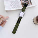 سوار ساعة بديل من النايلون، لسلسلة Apple Watch 7 مقاس 41 مم / 6 وSE و5 و4 مقاس 40 مم، لسلسلة Apple Watch 7 مقاس 45 مم / 6 وSE و5 و4 مقاس 44 مم