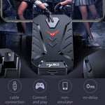 مجموعة تحويل لوحة مفاتيح وفأرة HXSJ P8+V100+J900 + لوحة مفاتيح بيد واحدة + فأرة ألعاب قابلة للبرمجة، P8+V100+A883