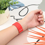 سوار ساعة بديل من السيليكون مع إبزيم كلمة يابانية لسلسلة Apple Watch، 7 45مم / 6 و SE و 5 و 4 44مم / 3 و 2 و 1 42مم، 7 41مم / 6 و SE و 5 و 4 40مم / 3 و 2 و 1 38مم