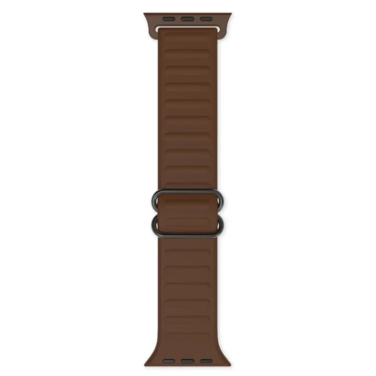 سوار ساعة بديل من السيليكون مع إبزيم كلمة يابانية لسلسلة Apple Watch، 7 45مم / 6 و SE و 5 و 4 44مم / 3 و 2 و 1 42مم، 7 41مم / 6 و SE و 5 و 4 40مم / 3 و 2 و 1 38مم