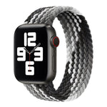 سوار ساعة بديل من النايلون المنسوج بحلقة واحدة، الحجم: S 145مم لسلسلة Apple Watch 6 و SE و 5 و 4 44مم / 3 و 2 و 1 42مم، S 145مم 44مم / 42مم
