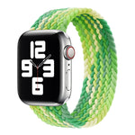 سوار ساعة بديل من النايلون المنسوج بحلقة واحدة، الحجم: S 145مم لسلسلة Apple Watch 6 و SE و 5 و 4 44مم / 3 و 2 و 1 42مم، S 145مم 44مم / 42مم