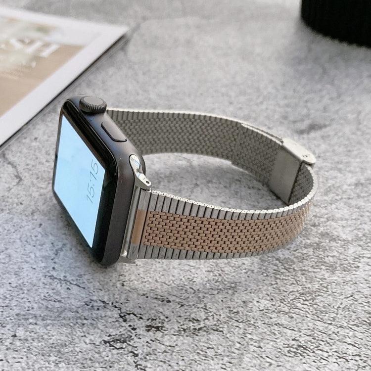 سوار بديل من الفولاذ للخصر الصغير، لسلسلة Apple Watch 7 41مم / و 6 و SE و 5 و 4 40مم، ولسلسلة Apple Watch 7 45مم / و 6 و SE و 5 و 4 44مم
