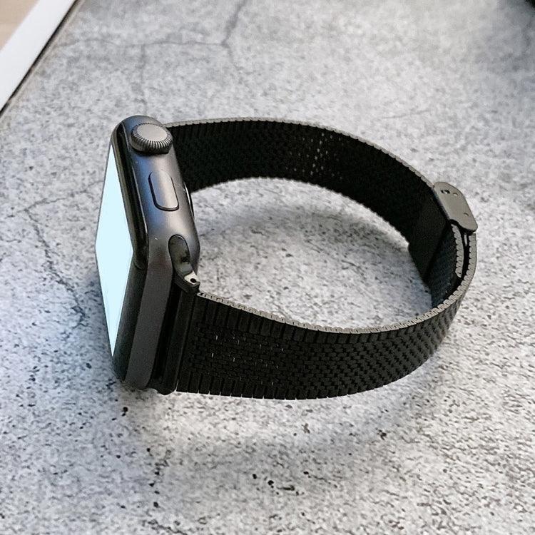 سوار بديل من الفولاذ للخصر الصغير، لسلسلة Apple Watch 7 41مم / و 6 و SE و 5 و 4 40مم، ولسلسلة Apple Watch 7 45مم / و 6 و SE و 5 و 4 44مم