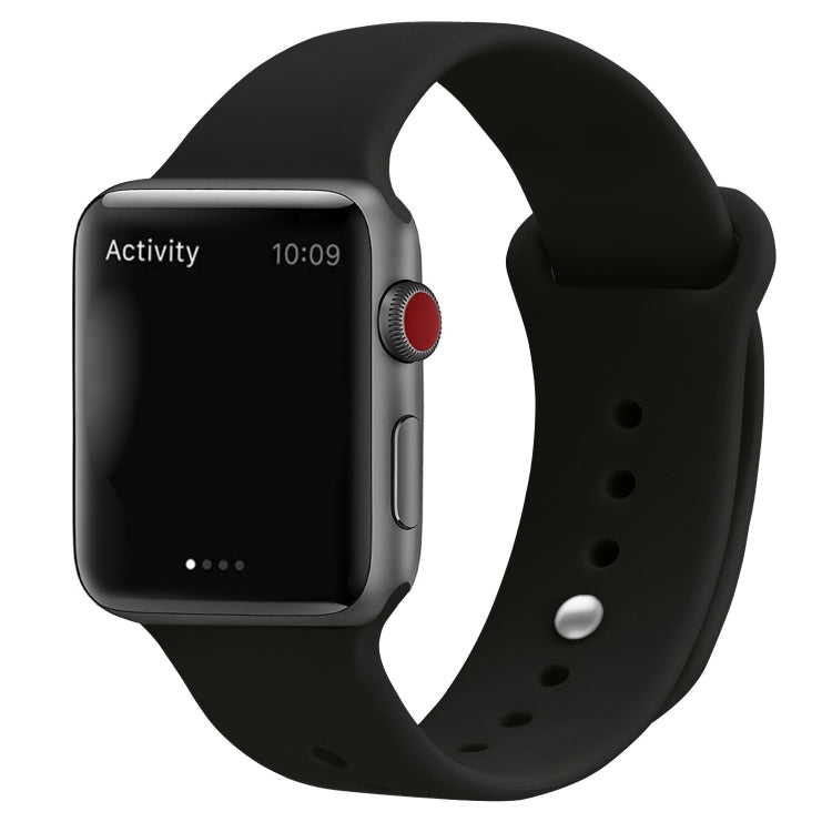 سوار ساعة بديل من السيليكون لسلسلة Apple Watch، 7 مقاس 41 مم / 6 وSE و5 و4 مقاس 40 مم / 3 و2 و1 مقاس 38 مم، 7 مقاس 45 مم / 6 وSE و5 و4 مقاس 44 مم / 3 و2 و1 مقاس 42 مم