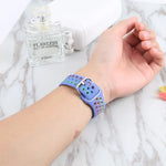 سوار ساعة بديل من السيليكون مع إبزيم معدني لسلسلة Apple Watch، 7 مقاس 41مم / 6 و SE و 5 و 4 مقاس 40مم / 3 و 2 و 1 مقاس 38مم، 7 مقاس 45مم / 6 و SE و 5 و 4 مقاس 44مم / 3 و 2 و 1 مقاس 42مم