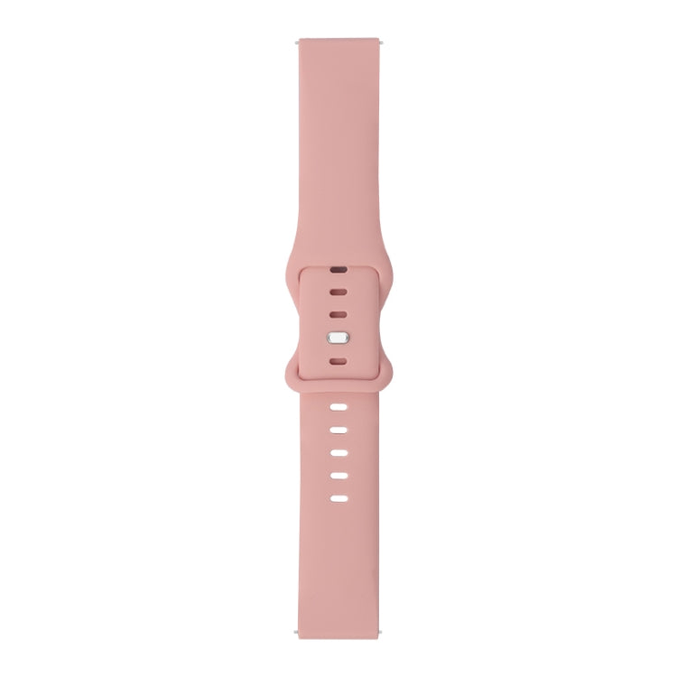 8-buckle Silicone Replacement Strap Watchband, For Samsung Galaxy Watch 3 41mm, For Samsung Galaxy Watch 3 45mm, For Samsung Galaxy Watch 42mm, For Samsung Galaxy Watch 46mm