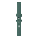 سوار ساعة بديل من السيليكون بثماني إبزيمات، لساعات Samsung Galaxy Watch Active، لساعات Huawei Watch GT 2 42 مم، لساعات Huawei Watch GT 2 46 مم، لساعات Huawei Watch GT 2e 46 مم