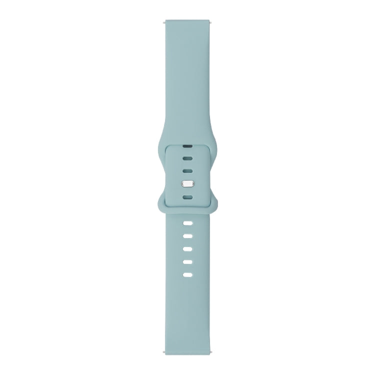 سوار ساعة بديل من السيليكون بثماني إبزيمات، لساعات Samsung Galaxy Watch Active، لساعات Huawei Watch GT 2 42 مم، لساعات Huawei Watch GT 2 46 مم، لساعات Huawei Watch GT 2e 46 مم