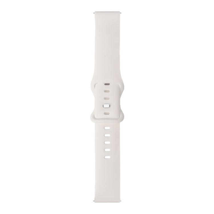 سوار ساعة بديل من السيليكون بثماني إبزيمات، لساعات Samsung Galaxy Watch Active، لساعات Huawei Watch GT 2 42 مم، لساعات Huawei Watch GT 2 46 مم، لساعات Huawei Watch GT 2e 46 مم