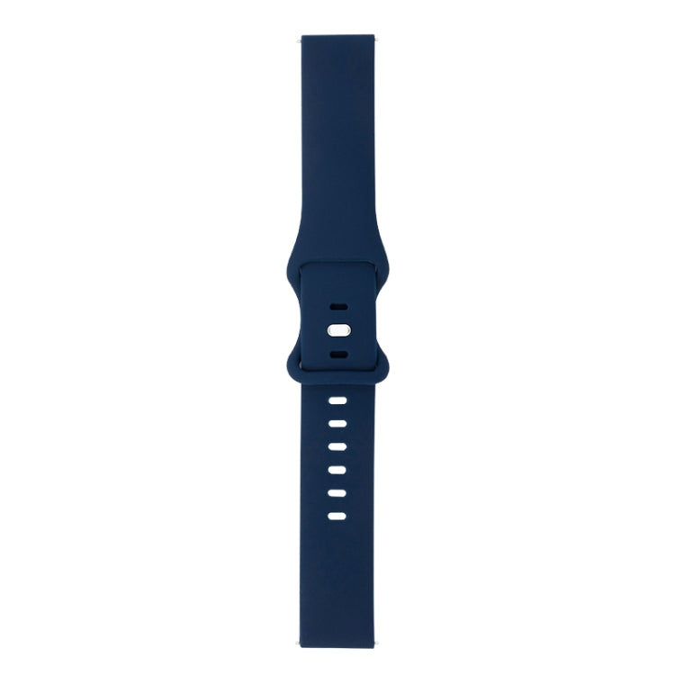 سوار ساعة بديل من السيليكون بثماني إبزيمات، لساعات Samsung Galaxy Watch Active، لساعات Huawei Watch GT 2 42 مم، لساعات Huawei Watch GT 2 46 مم، لساعات Huawei Watch GT 2e 46 مم
