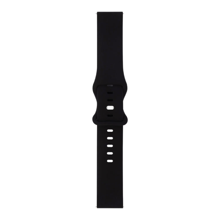 سوار ساعة بديل من السيليكون بثماني إبزيمات، لساعات Samsung Galaxy Watch Active، لساعات Huawei Watch GT 2 42 مم، لساعات Huawei Watch GT 2 46 مم، لساعات Huawei Watch GT 2e 46 مم