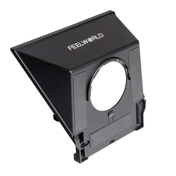 تليبرومبتر محمول FEELWORLD TP2 مع تحكم عن بعد بلوتوث وحلقة محول عدسة لكاميرات SLR، TP2
