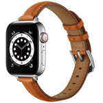 حزام ساعة بديل من الجلد بأسلوب الأعمال لسلسلة Apple Watch، 7 مقاس 41mm / 6 & SE & 5 & 4 مقاس 40mm / 3 & 2 & 1 مقاس 38mm، 7 مقاس 45mm / 6 & SE & 5 & 4 مقاس 44mm / 3 & 2 & 1 مقاس 42mm