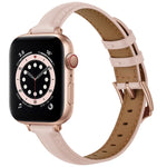حزام ساعة بديل من الجلد بأسلوب الأعمال لسلسلة Apple Watch، 7 مقاس 41mm / 6 & SE & 5 & 4 مقاس 40mm / 3 & 2 & 1 مقاس 38mm، 7 مقاس 45mm / 6 & SE & 5 & 4 مقاس 44mm / 3 & 2 & 1 مقاس 42mm