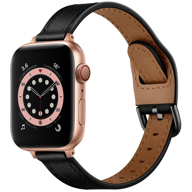 حزام ساعة بديل من الجلد بنمط سماء مرصعة بالنجوم للنساء لسلسلة Apple Watch، 7 مقاس 41mm / 6 & SE & 5 & 4 مقاس 40mm / 3 & 2 & 1 مقاس 38mm، 7 مقاس 45mm / 6 & SE & 5 & 4 مقاس 44mm / 3 & 2 & 1 مقاس 42mm