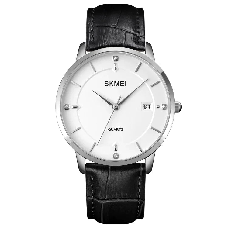 ساعة كوارتز رجالية كاجوال مع تقويم من SKMEI 1801