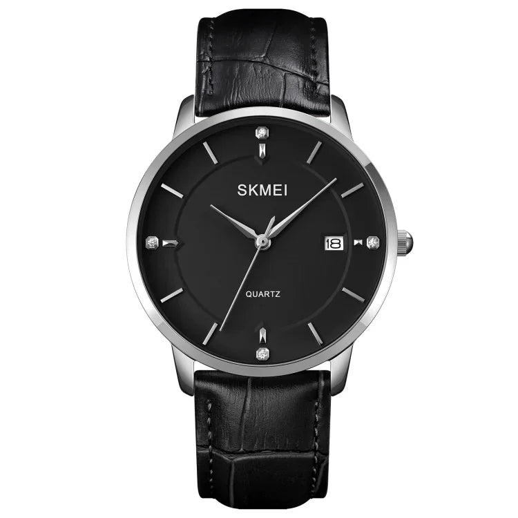 ساعة كوارتز رجالية كاجوال مع تقويم من SKMEI 1801