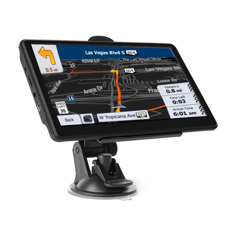 ملاحة GPS للسيارة بحجم 7 إنش HD 8G+128M شاشة سعوية تدعم FM / بطاقة TF، خرائط أوروبا، أستراليا، جنوب شرق آسيا، أمريكا الشمالية، الشرق الأوسط، أمريكا الجنوبية، أفريقيا