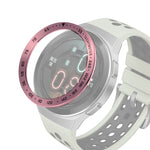 For Huawei Watch GT2e Smart Watch Stainless Steel Bezel Ring, A Version Time, E Version Speed