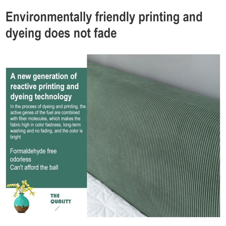 Polar Fleece Elastic Full Covered Headboard Dust Cover, 120cm, 150cm, 180cm, 200cm, 220cm