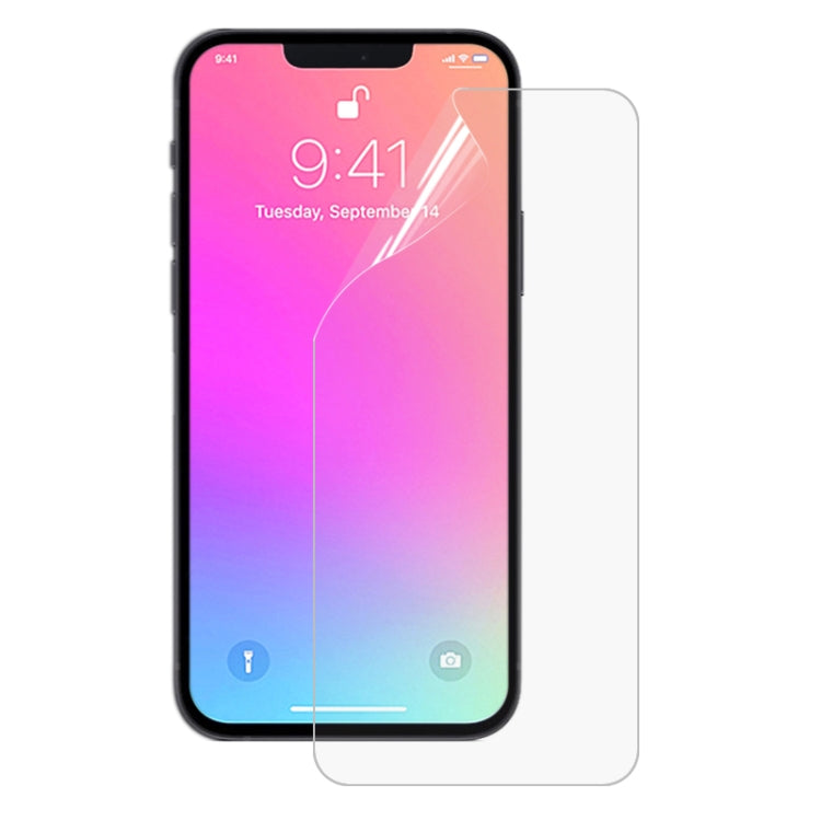 فيلم هيدروجيل واقي شاشة كامل مقاوم للانفجار لهاتف iPhone 17e / 16e / 14 / 13 / 13 Pro، لهاتف iPhone 13 Pro Max (قطعة واحدة)، لهاتف iPhone 17e / 16e / 14 / 13 / 13 Pro (قطعة واحدة)، لهاتف iPhone 13 mini (قطعة واحدة)