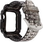حزام متكامل من TPU متدرج اللون لسلسلة آبل ووتش 9 / 8 / 7 مقاس 45mm / 6 / 5 / 4 / ووتش SE 44mm / ووتش 42mm، لسلسلة آبل ووتش 9 / 8 / 7 مقاس 45mm / 6 / 5 / 4 / ووتش SE 44mm / ووتش 42mm