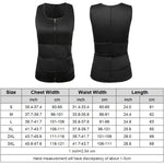 صديرية تشكيل الجسم الرياضية للرجال من النيوبرين، مشد خصر لتشكيل الجسم، S، M، L، XL، XXL، XXXL