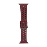 حزام ساعة بديل من السيليكون لسلسلة آبل ووتش، 7 مقاس 41mm / 6 و SE و 5 و 4 مقاس 40mm / 3 و 2 و 1 مقاس 38mm