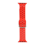 حزام ساعة بديل من السيليكون لسلسلة آبل ووتش، 7 مقاس 41mm / 6 و SE و 5 و 4 مقاس 40mm / 3 و 2 و 1 مقاس 38mm