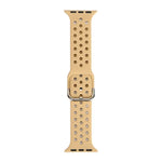 حزام ساعة بديل من السيليكون لسلسلة آبل ووتش، 7 مقاس 41mm / 6 و SE و 5 و 4 مقاس 40mm / 3 و 2 و 1 مقاس 38mm