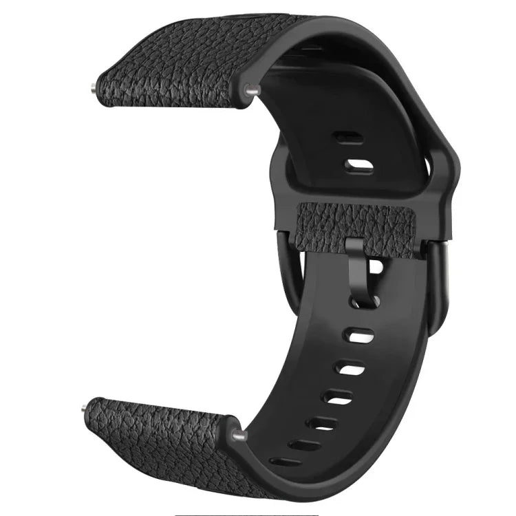 Two-layer Cowhide Leather Replacement Strap Watchband, 20mm, 22mm