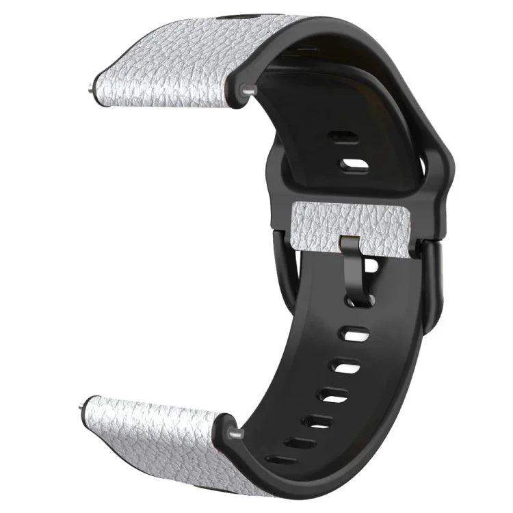 Two-layer Cowhide Leather Replacement Strap Watchband, 20mm, 22mm