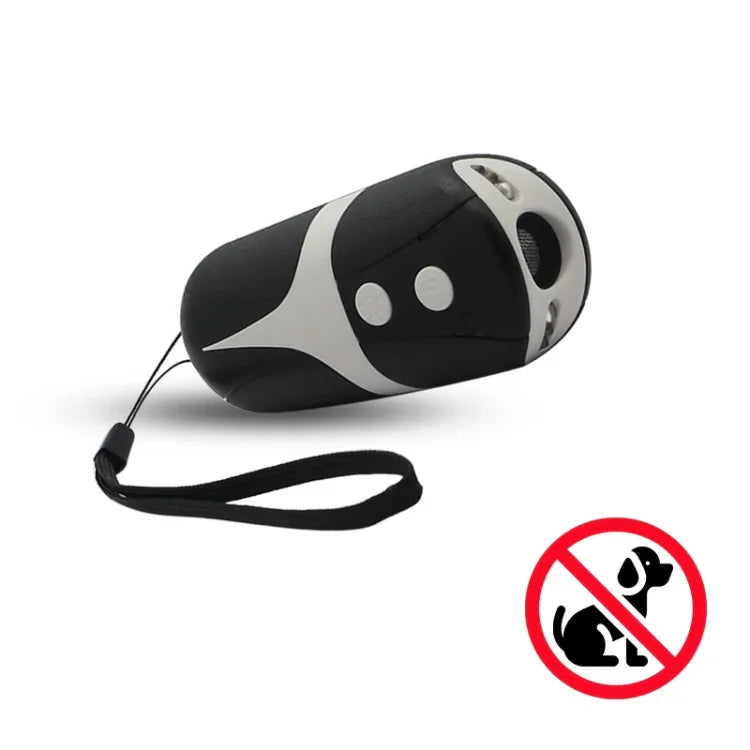 جهاز طارد كلاب محمول باليد بالموجات فوق الصوتية مع أضواء LED، RC-534
