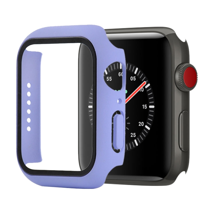 غطاء حماية مقاوم للصدمات من PC وزجاج مقسى مع علبة كرتونية، لساعات آبل ووتش 44 مم (برتقالي)، لسلسلة ساعات آبل ووتش 6 / 5 / 4 / SE بقياس 44 مم، لسلسلة ساعات آبل ووتش 6 و SE و 5 و 4 بقياس 44 مم، لسلسلة ساعات آبل ووتش 3 و 2 و 1 بقياس 42 مم