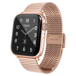 سوار ساعة بديل من الفولاذ متعدد الباهت لسلسلة Apple Watch، 7 مقاس 45مم / 6 و SE و 5 و 4 مقاس 44مم / 3 و 2 و 1 مقاس 42مم، 7 مقاس 41مم / 6 و SE و 5 و 4 مقاس 40مم / 3 و 2 و 1 مقاس 38مم