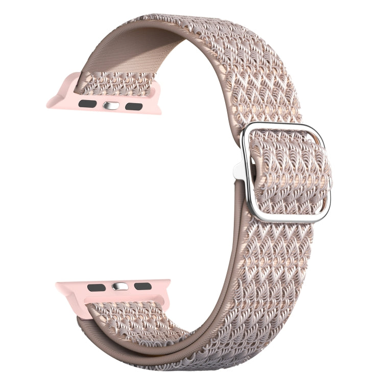 سوار ساعة بديل مطاطي قابل للتعديل بنقشة ماسية لسلسلة Apple Watch، 7 مقاس 41مم / 6 و SE و 5 و 4 مقاس 40مم / 3 و 2 و 1 مقاس 38مم، 7 مقاس 45مم / 6 و SE و 5 و 4 مقاس 44مم / 3 و 2 و 1 مقاس 42مم