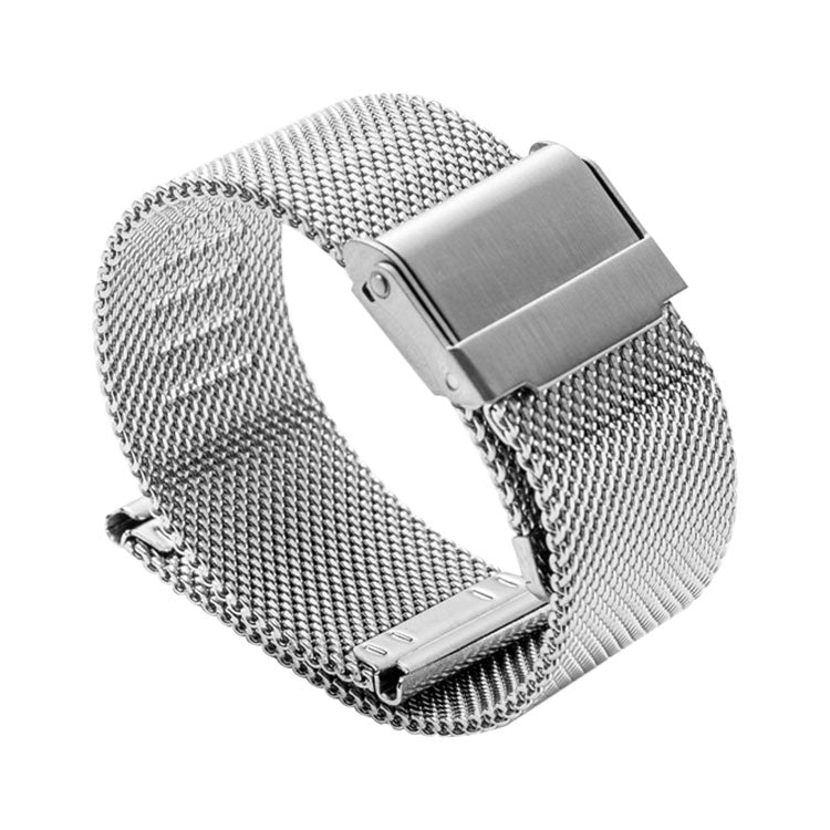 304 Stainless Steel Double Buckle Replacement Strap Watchband, 12mm, 14mm, 16mm, 18mm, 20mm, 22mm
