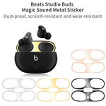 ملصق حماية معدني بصوت سحري لسماعة أذن بلوتوث لاسلكية، لسماعات Beats Studio Buds