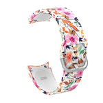 Silicone Printing Replacement Strap Watchband, For Samsung Galaxy Watch4 / Watch4 Classic
