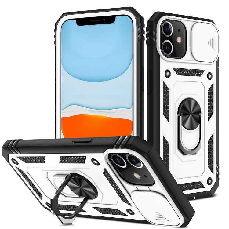 Sliding Camera Cover Design TPU + PC Protective Case with 360 Degree Rotating Holder & Card Slot, For iPhone 12 mini, For iPhone 12 / 12 Pro, For iPhone 12 Pro Max, For iPhone 11, For iPhone 11 Pro, For iPhone 11 Pro Max