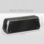 مكبر صوت بلوتوث عالي الدقة جديد Rixing NR-5000 IPX5، يدعم المكالمات بدون استخدام اليدين / بطاقة TF / راديو FM / قرص U