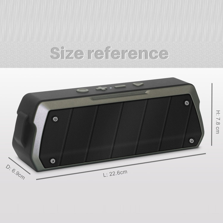 مكبر صوت بلوتوث عالي الدقة جديد Rixing NR-5000 IPX5، يدعم المكالمات بدون استخدام اليدين / بطاقة TF / راديو FM / قرص U