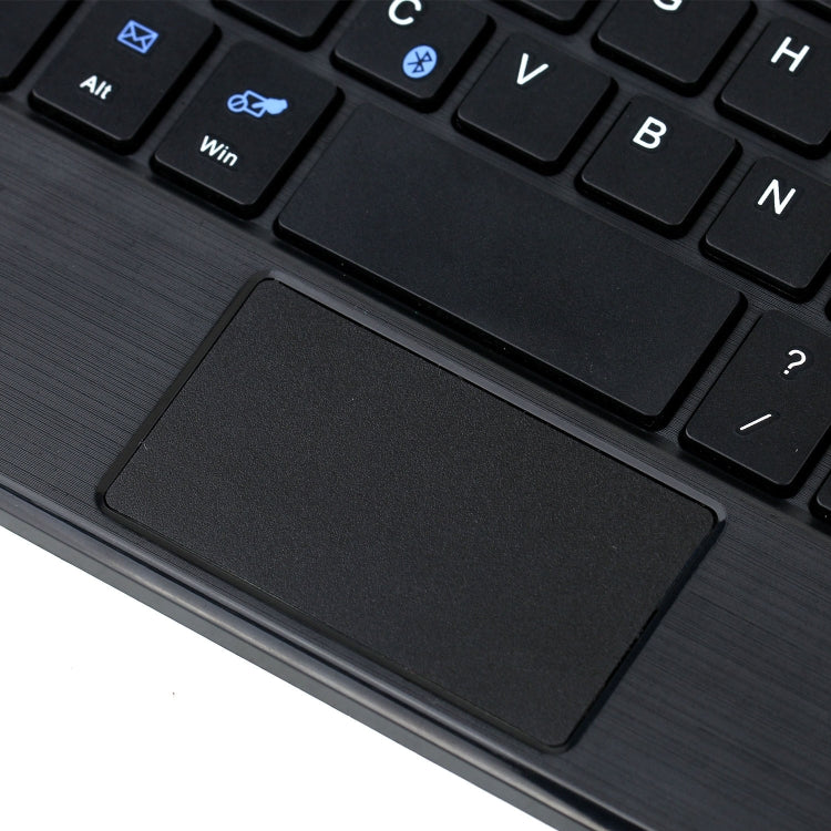 غطاء جلد مع لوحة مفاتيح بلوتوث قابلة للفصل مع لوحة لمس وحامل لجهاز iPad mini 6 طراز HK006C
