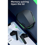 سماعة أذن بلوتوث TWS أصلية من Lenovo XT80 للألعاب / الموسيقى بنمط مزدوج مع ضوء تنفس وصندوق شحن