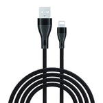 كابل شحن سريع USB 3A إلى 8 Pin منسوج ADC-001، 1م 8 Pin، 2م 8 Pin